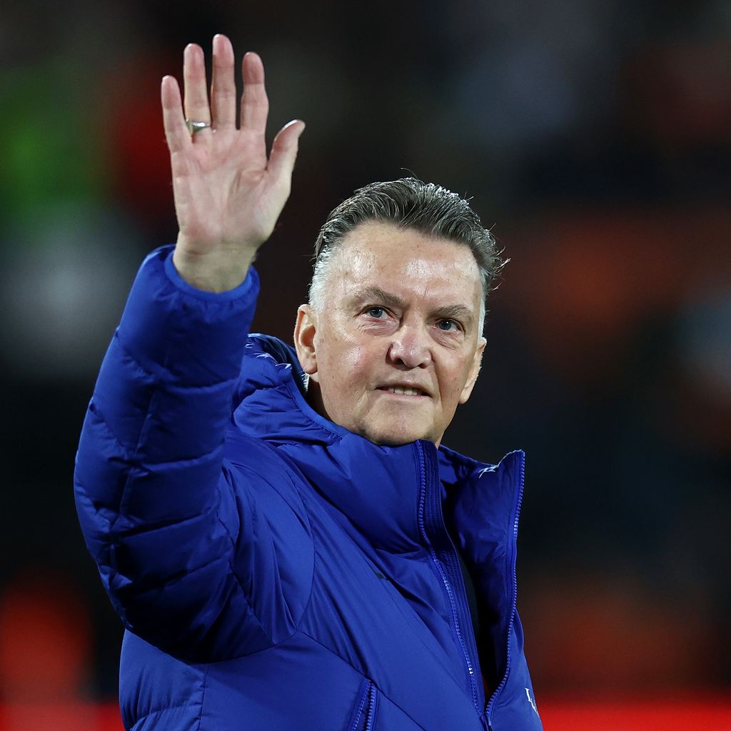 Fußballtrainer Louis van Gaal im Oktober 2021