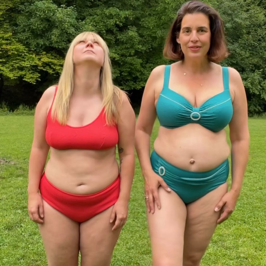 Louisa Dellert und Elena Uhlig im Bikini