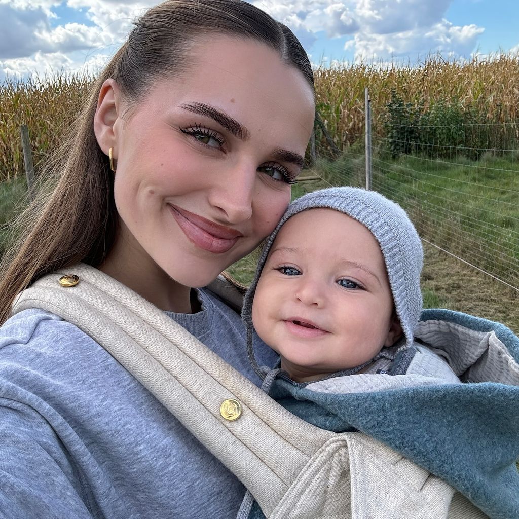 Louisa Jindaoui mit ihrem Sohn Nidal, September 2024