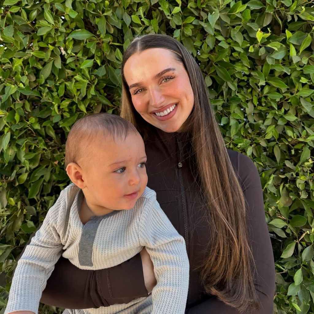 Louisa Jindaoui und ihr Sohn Nidal