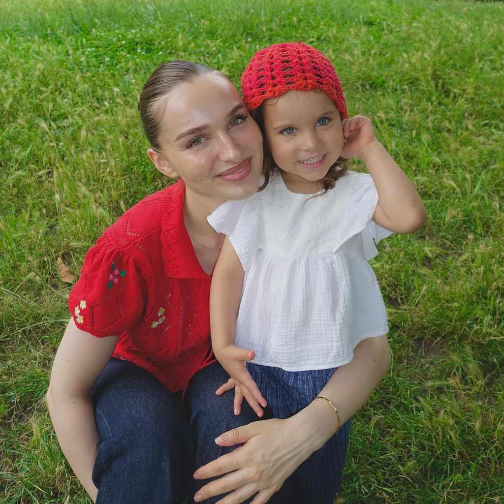 Louisa Jindaoui und Tochter Imani