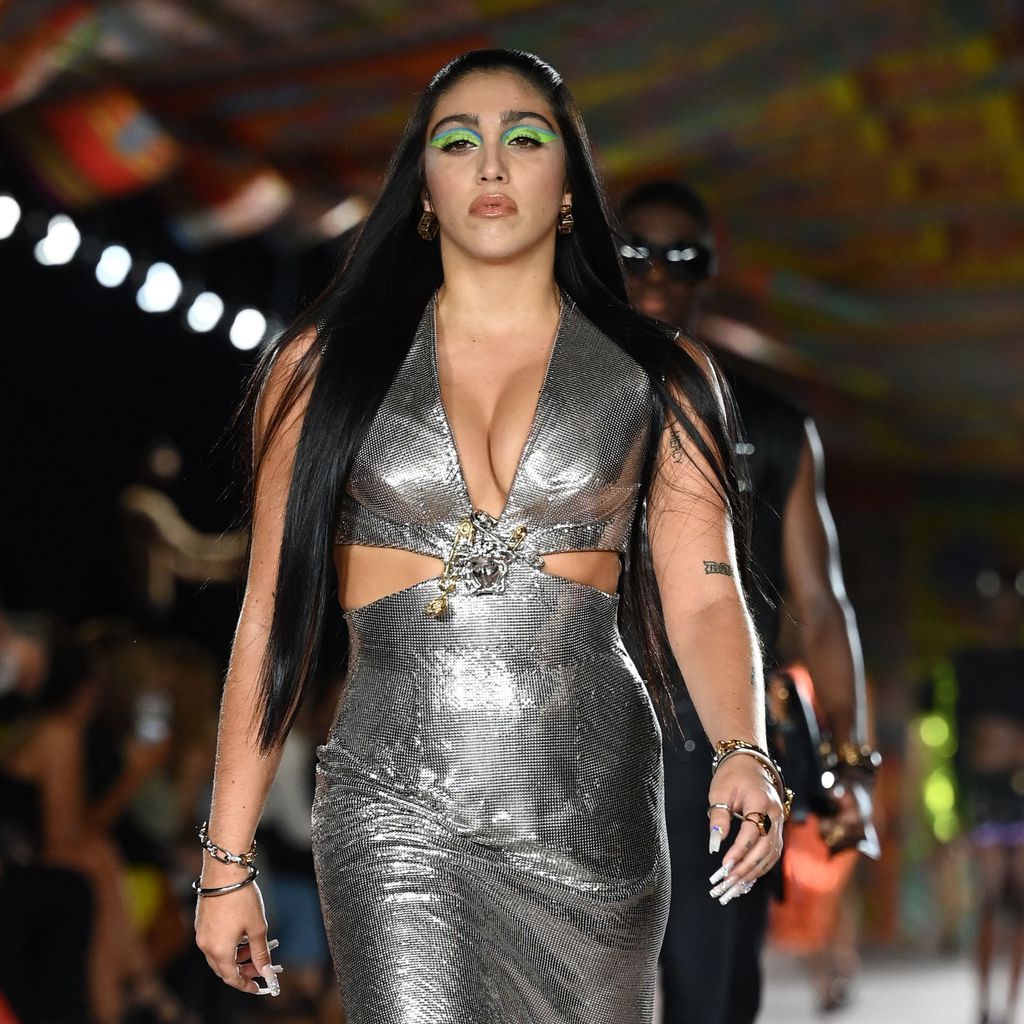 Lourdes Leon bei der Fashion Week in Mailand 2021