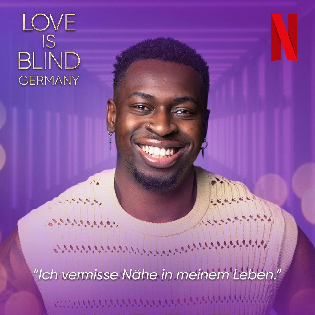 "Love is Blind: Germany"-Kandidat Jubriel