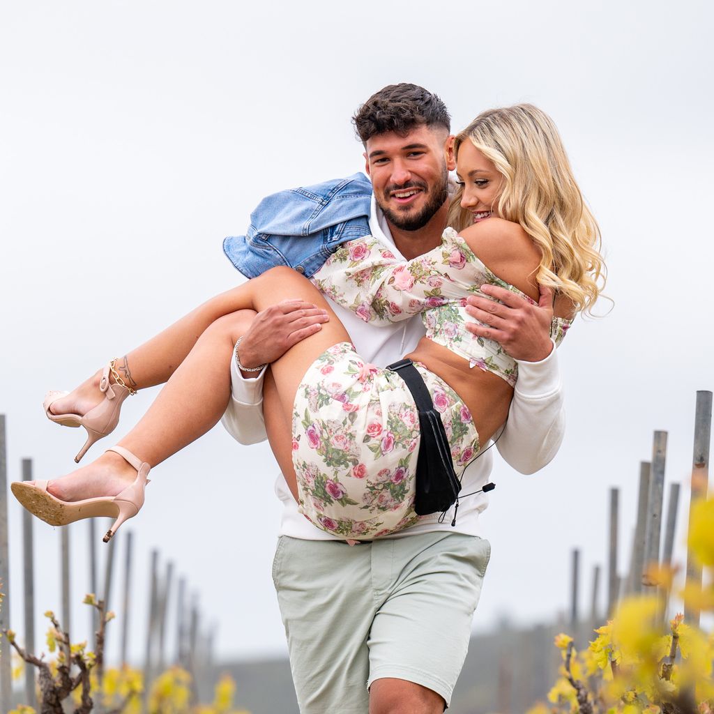 Bocc und Carina beim "Love Island"-Einzeldate