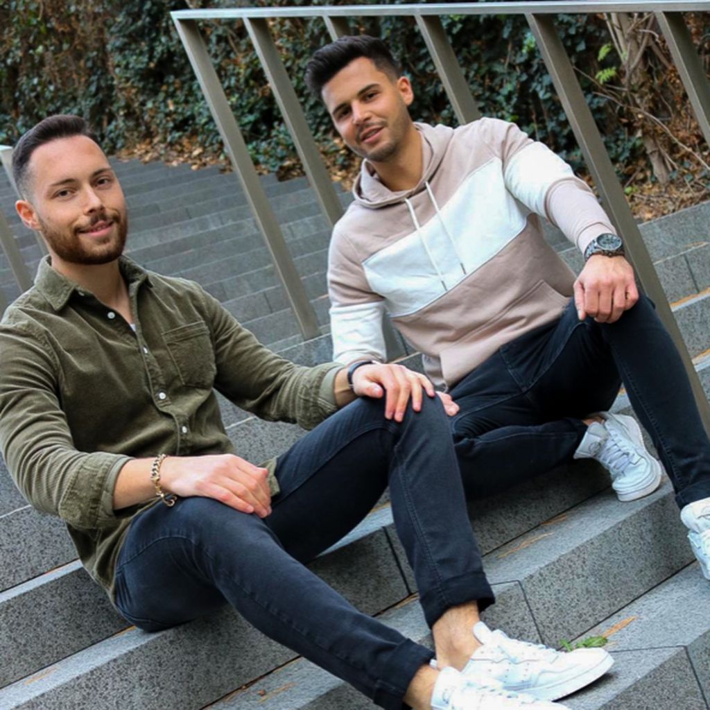 "Love Island"-Kandidat Dennis und sein Kumpel Jannis
