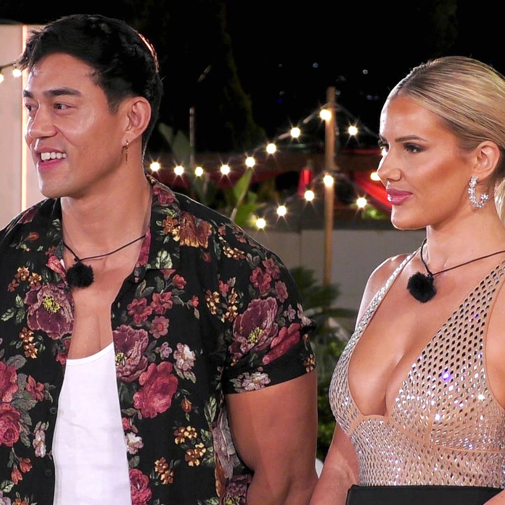 "Love Island VIP"-Kandidaten Nam Vo und Laura Lettgen bei der Zeremonie