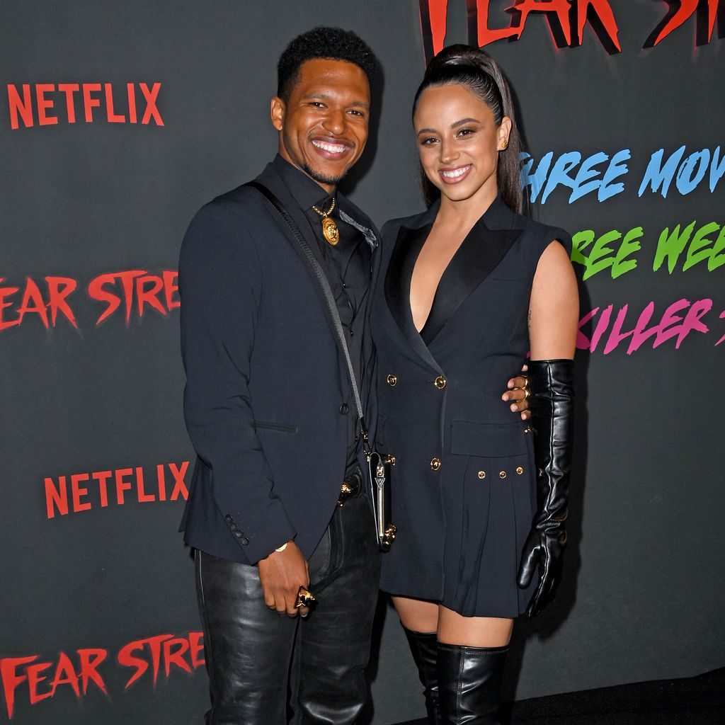 Lovell Adams-Gray und Kiana Madeira bei einem Event in Los Angeles im Juni 2021