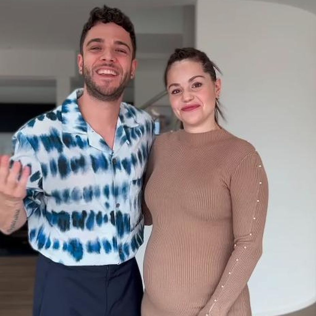 Luca und Christina Hänni im März 2024