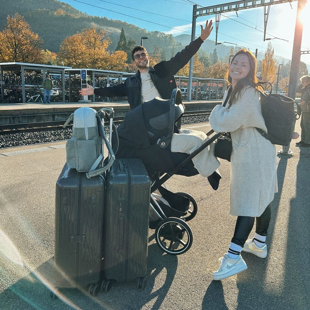 Luca und Christina Hänni, Oktober 2024