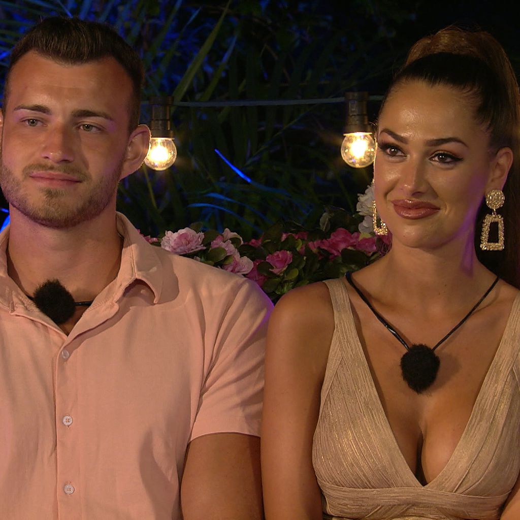 Luca und Geraldine bei "Love Island" 2020