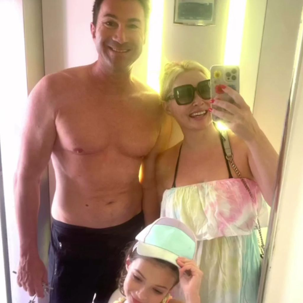 Lucas Cordalis und Daniela Katzenberger mit ihrer Tochter Sophia