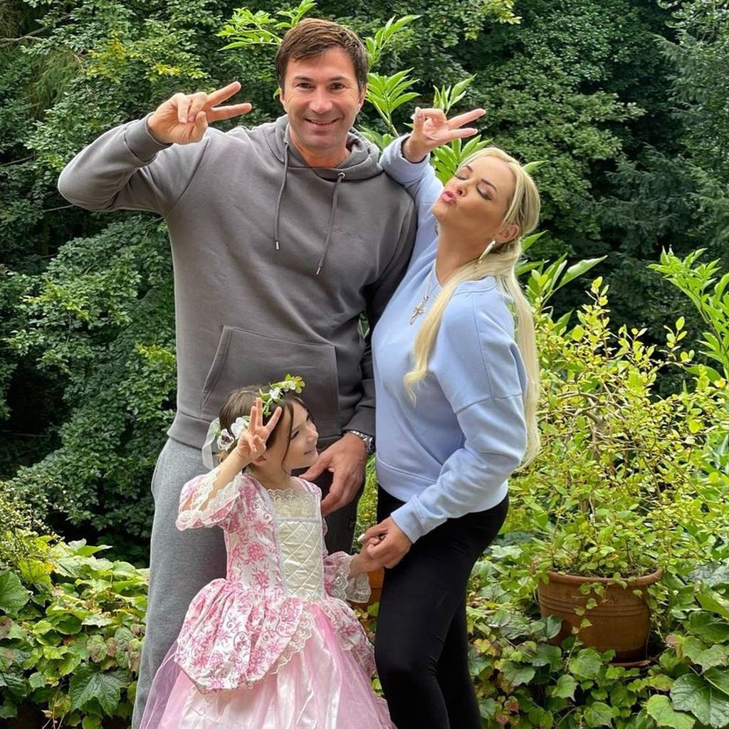 Lucas Cordalis und Daniela Katzenberger mit Tochter Sophia