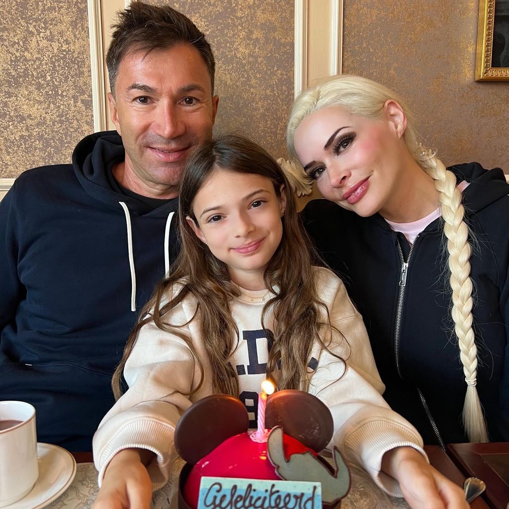 Lucas Cordalis und Daniela Katzenberger mit ihrer Tochter Sophia, August 2024