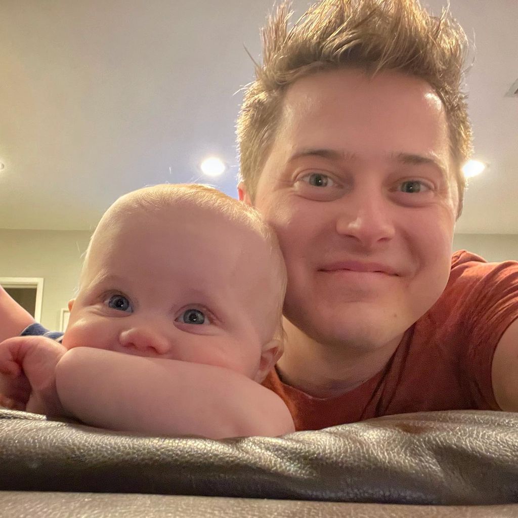 Lucas Grabeel und sein Neffe Lennon