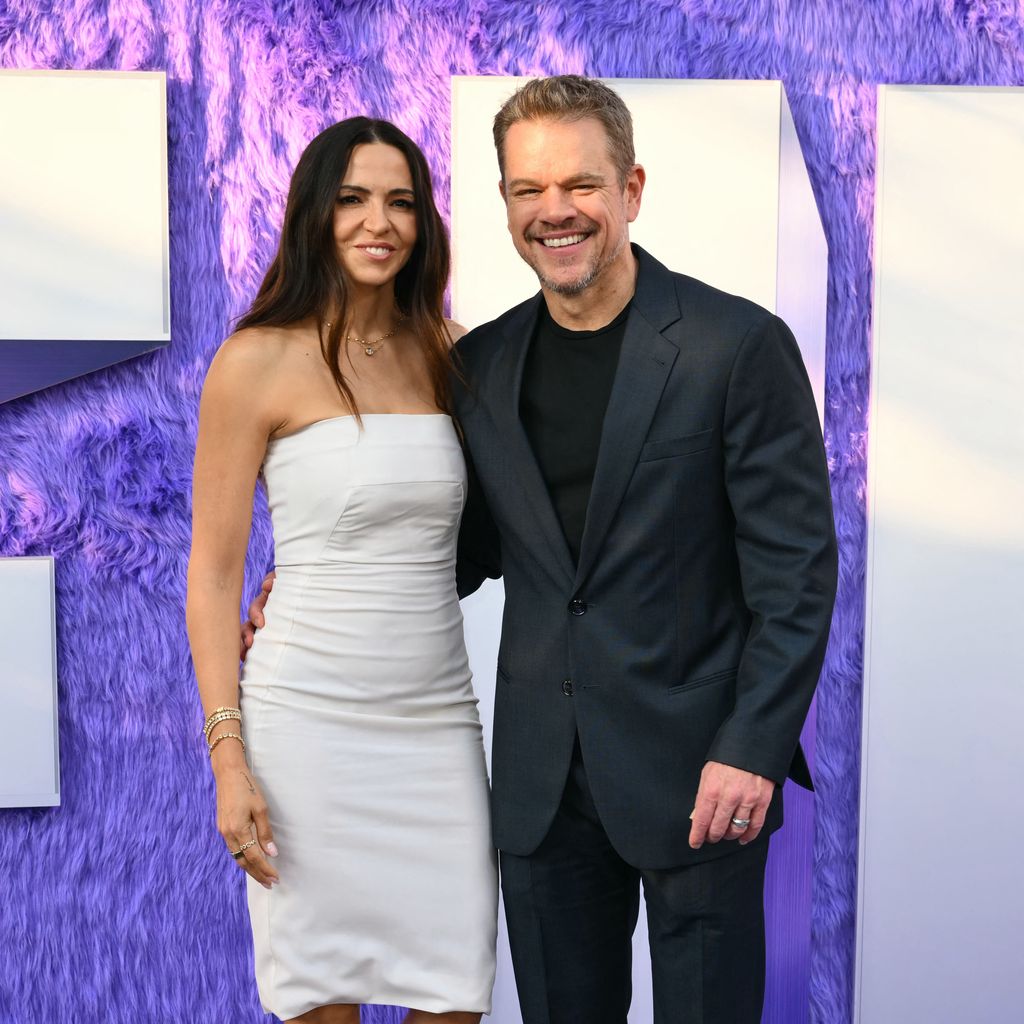 Luciana Barroso und Matt Damon im Mai 2024
