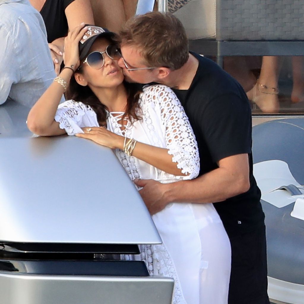 Luciana Barroso und Matt Damon im Juli 2019