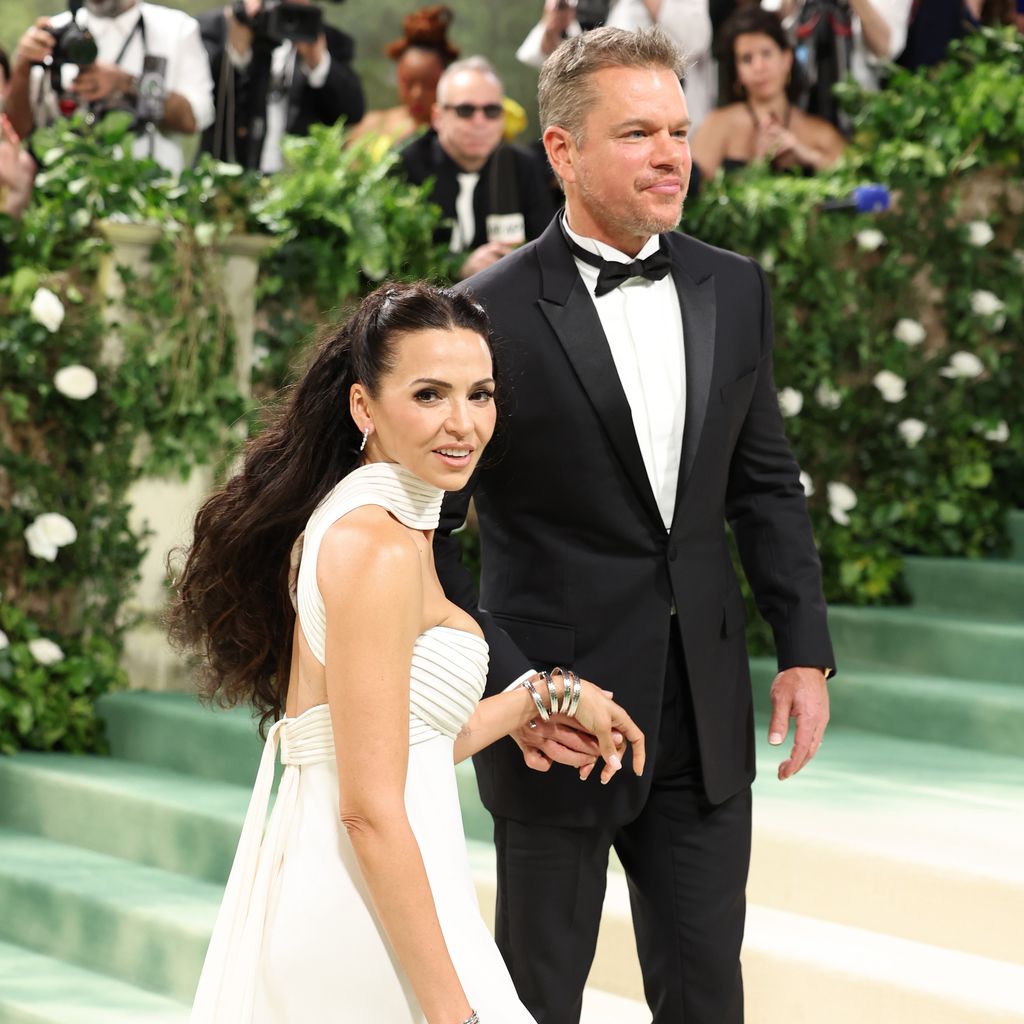 Luciana und Matt Damon bei der Met Gala 2024