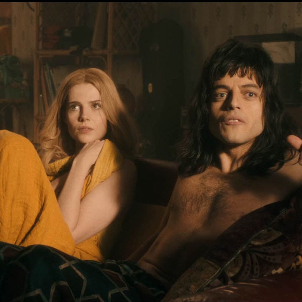 Lucy Boynton als Mary Austin und Rami Malek als Freddie Mercury im Film "Bohemian Rhapsody"