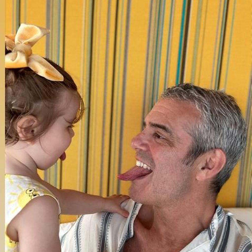 Lucy Eve Cohen und Andy Cohen im Juli 2023