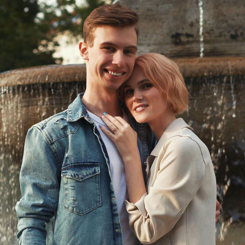 Lucy Hellenbrecht mit ihrem Freund Nikita Vdovicenko