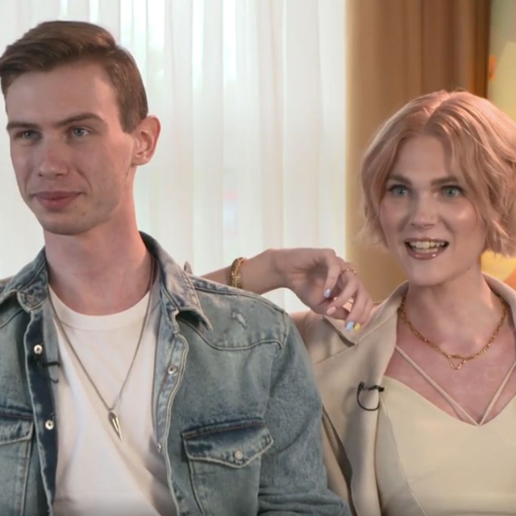 Lucy Hellenbrecht mit ihrem Freund Nikita Vdovicenko