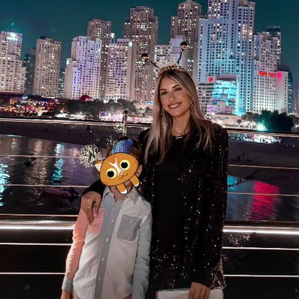 Ludwig Hummels und Cathy Hummels in Dubai, Silvester 2024