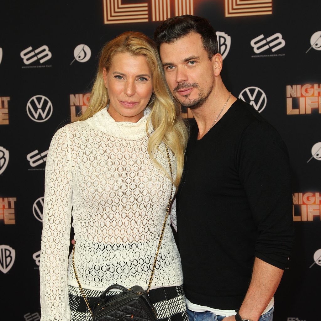 Giulia Siegel mit ihrem Partner Ludwig