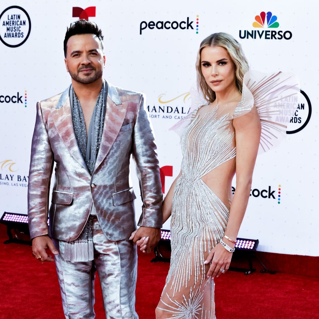 Luis Fonsi and Águeda López bei den Latin American Music Awards 2022