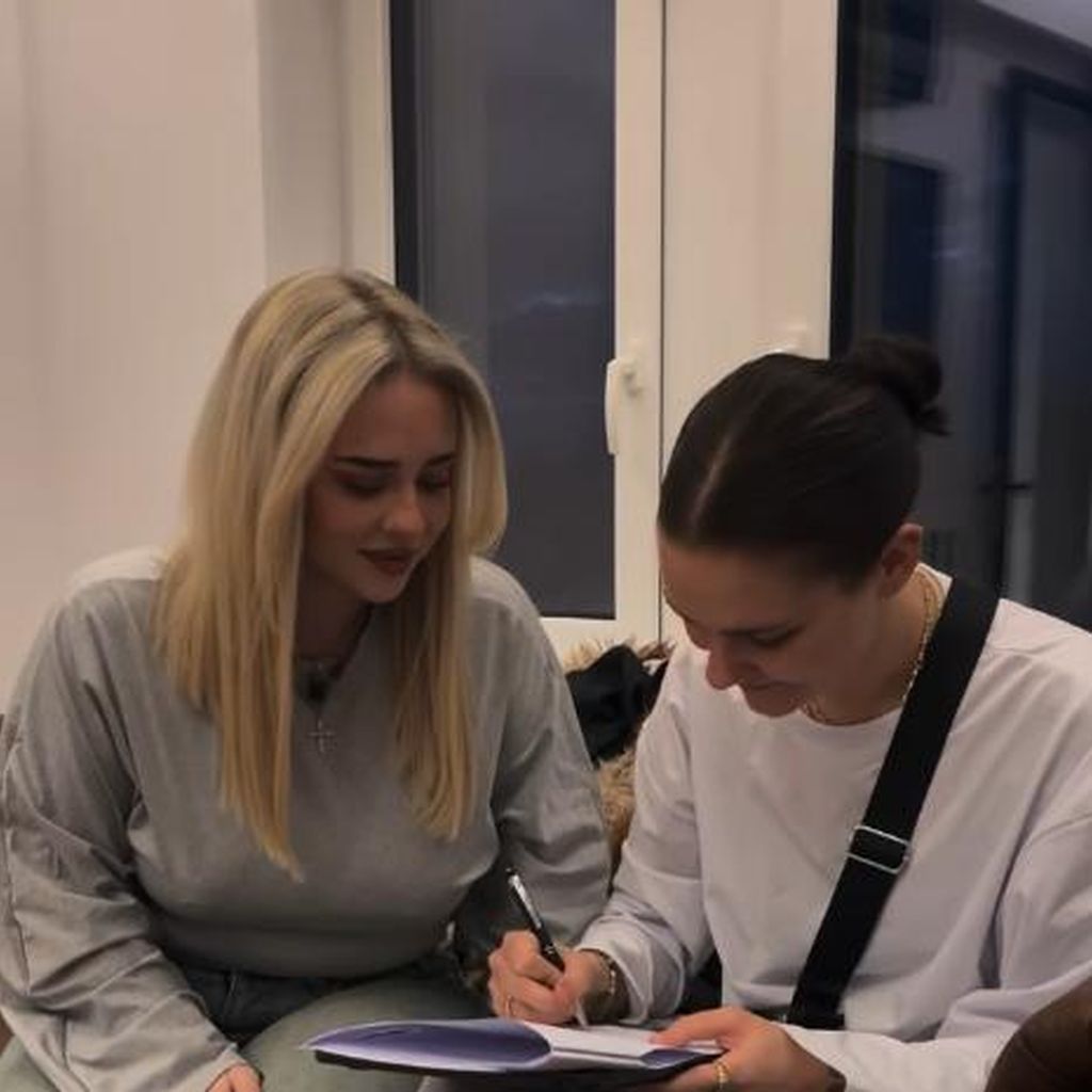 Luisa Früh und ihre Partnerin Nadine, 2025