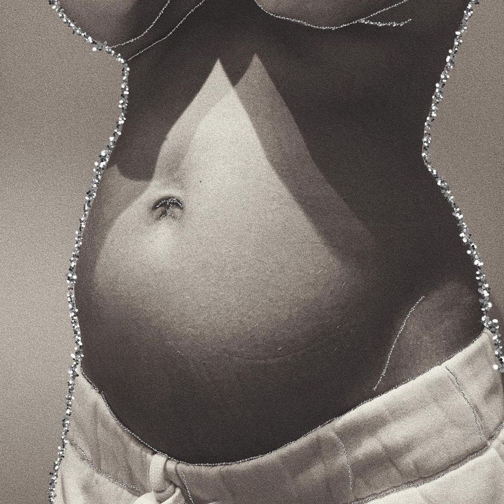Luisa Hartemas Babybauch, Mai 2023