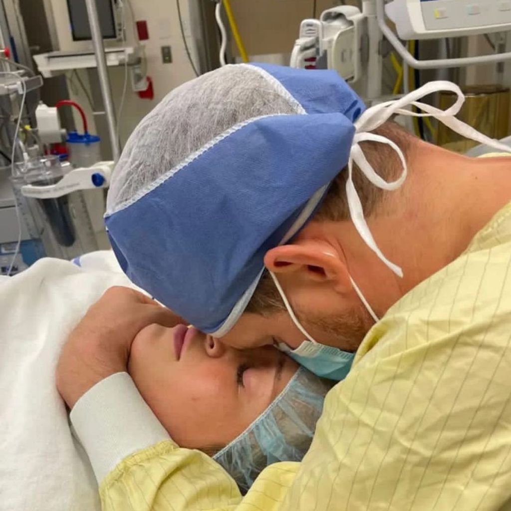 Luisana Lopilato und Michael Bublé bei der Geburt ihrer Tochter Cielo, 2022