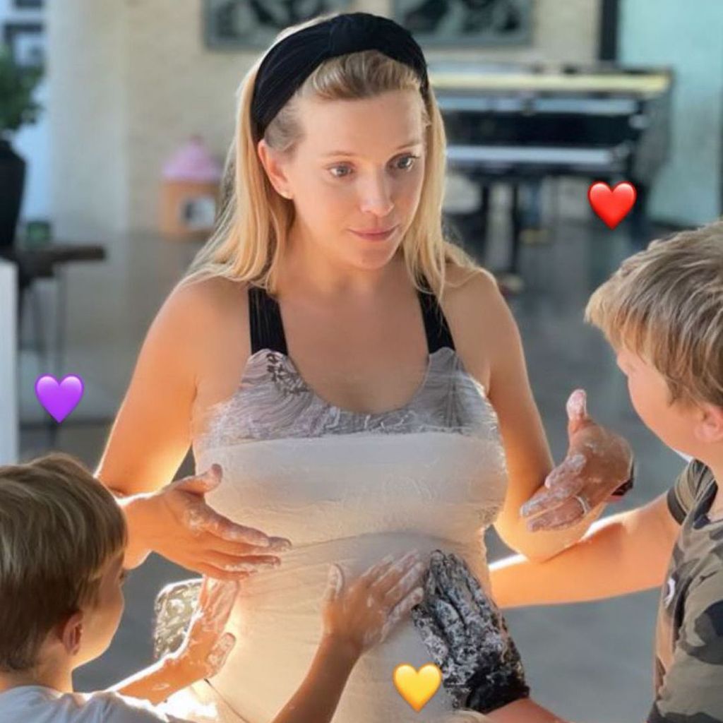 Luisana Lopilato und ihre Kinder im August 2022