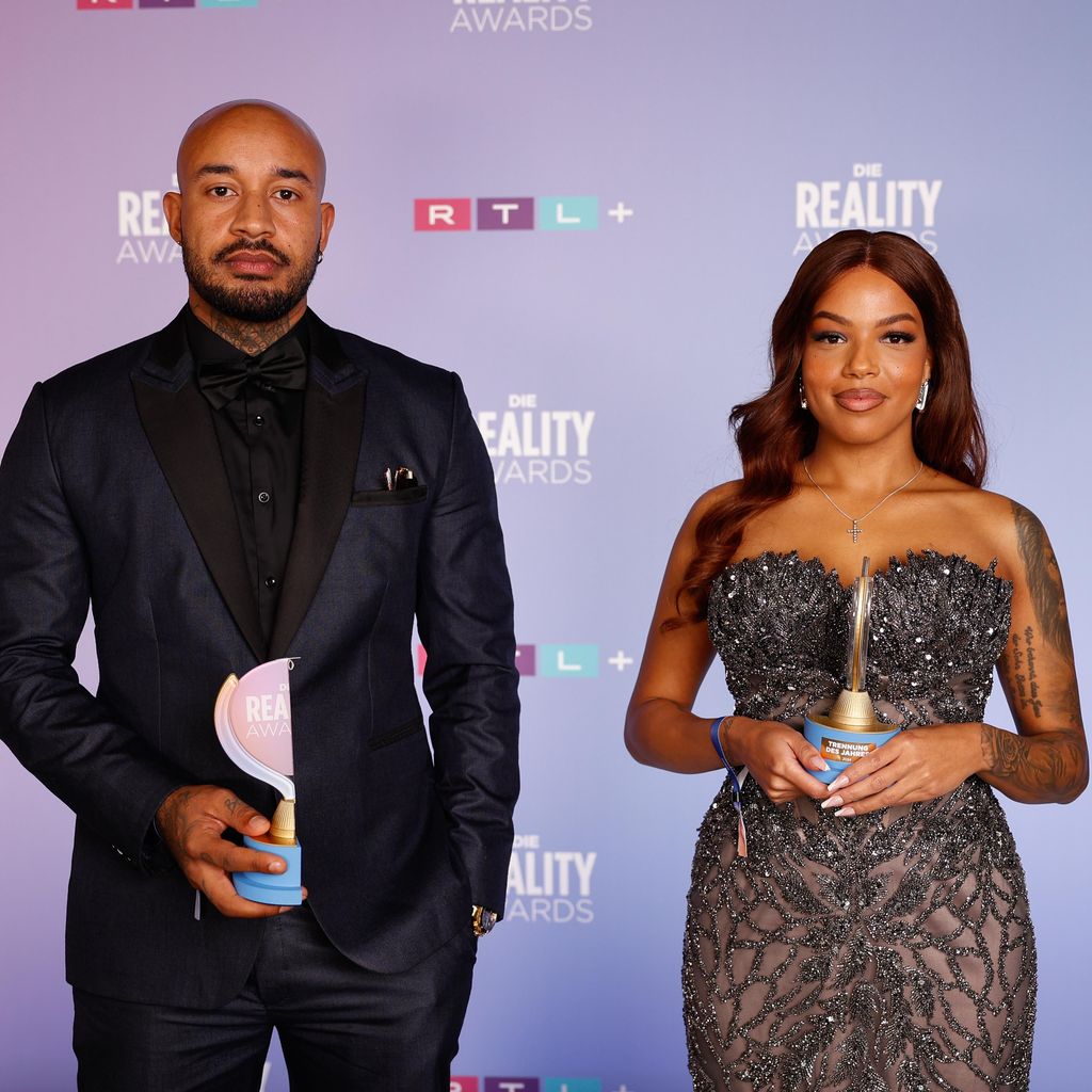 Lukas Baltruschat und Chiara Fröhlich bei den Reality Awards 2024, Dezember 2024