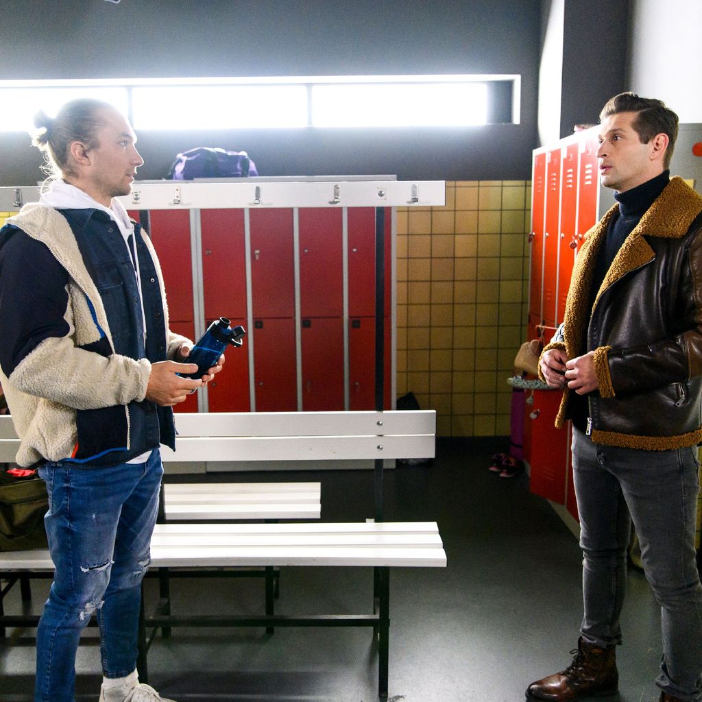 Lukas Brandl und Igor Dolgatschew bei "Alles was zählt"