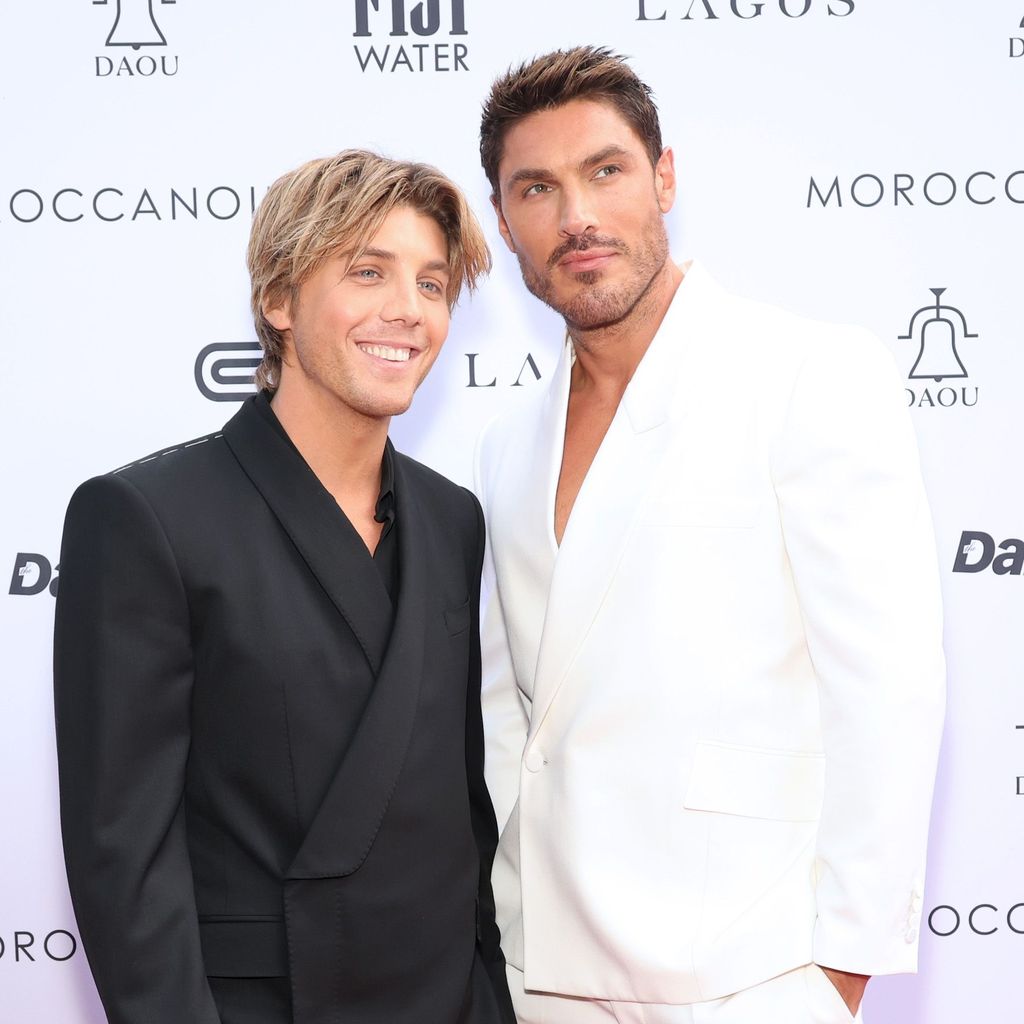 Lukas Gage und Chris Appleton im April 2023