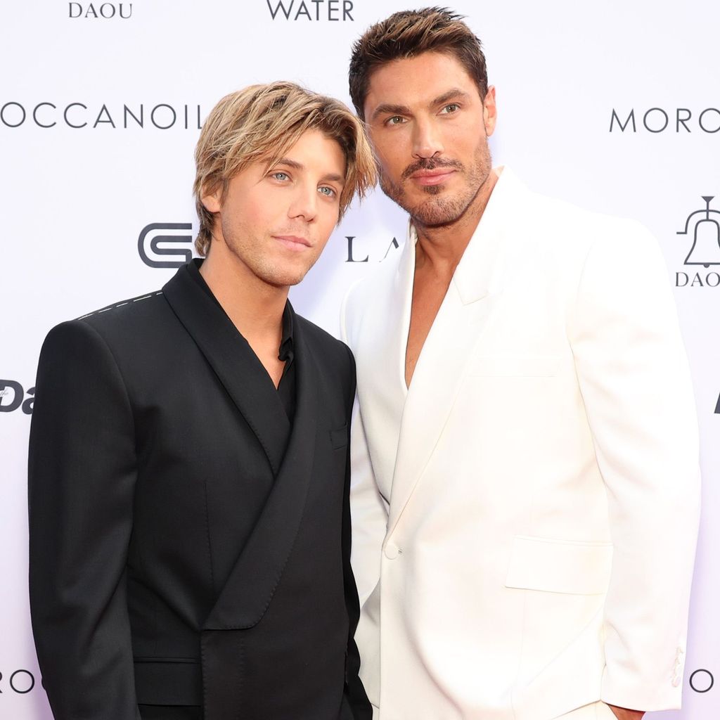 Lukas Gage und Chris Appleton im April 2023