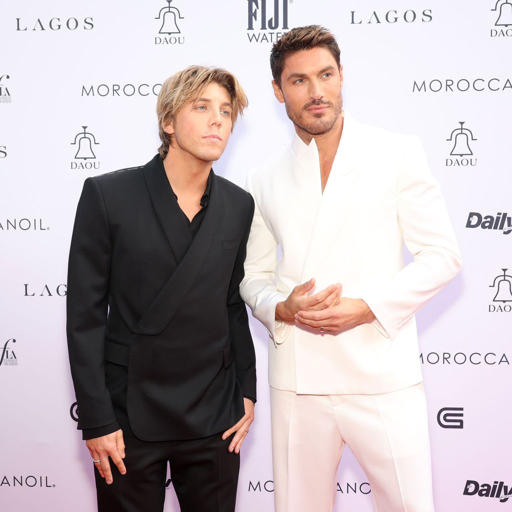 Lukas Gage und Chris Appleton im April 2023