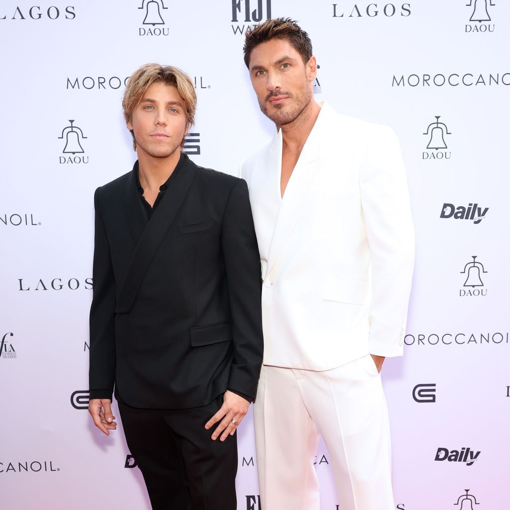Lukas Gage und Chris Appleton im April 2023