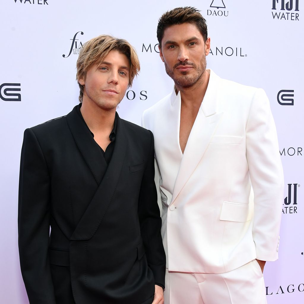 Lukas Gage und Chris Appleton im April 2023