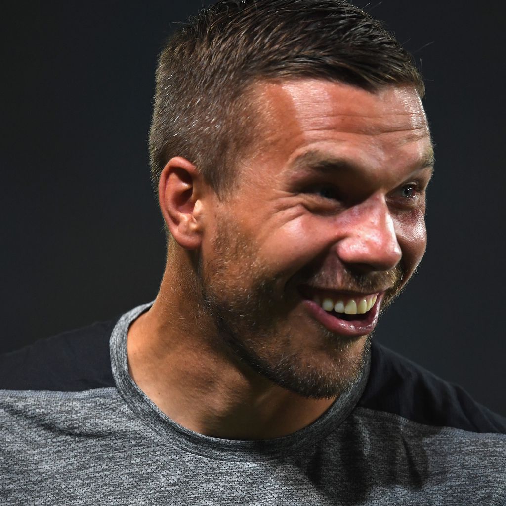 Lukas Podolski 2017 in Japan
