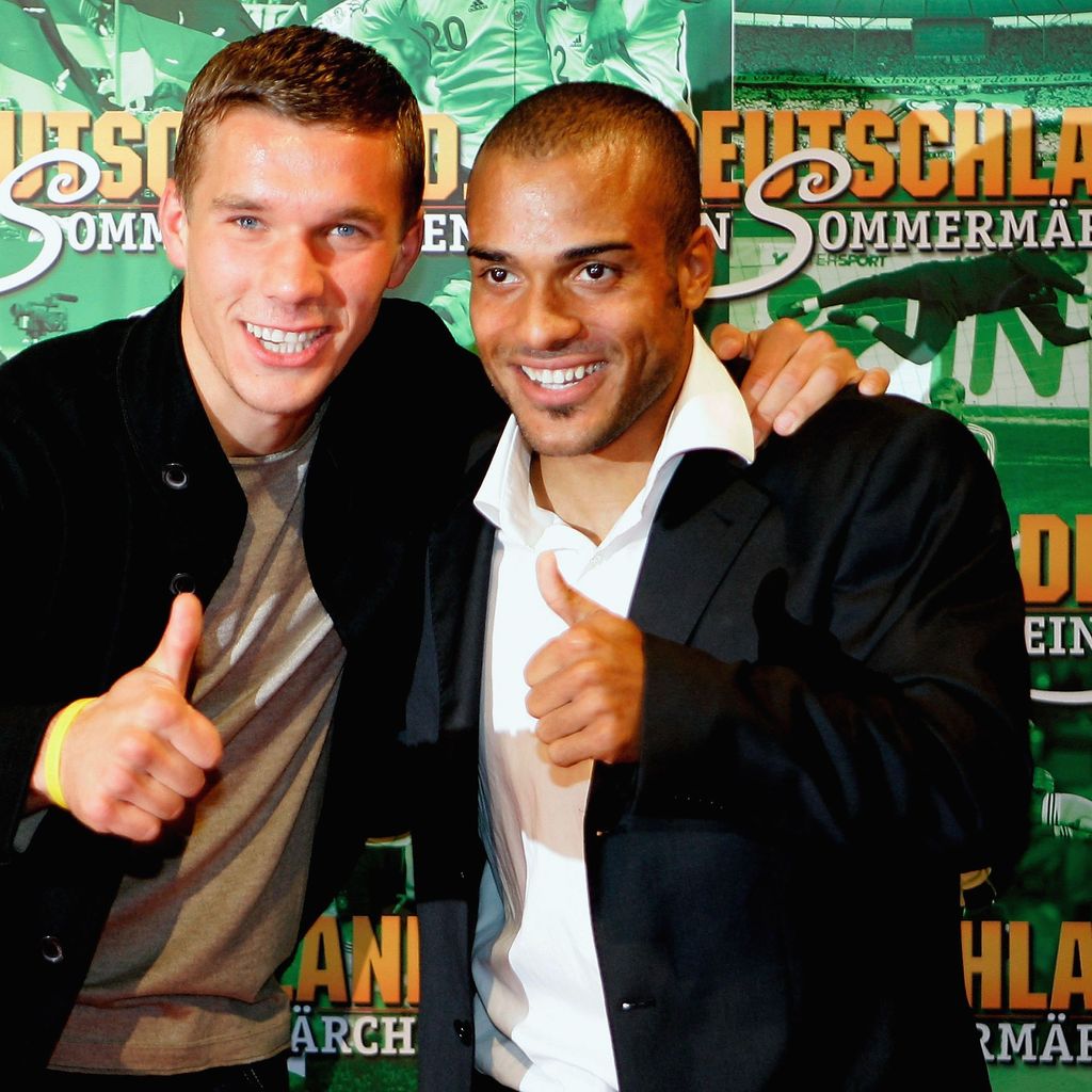 Lukas Podolski und David Odonkor