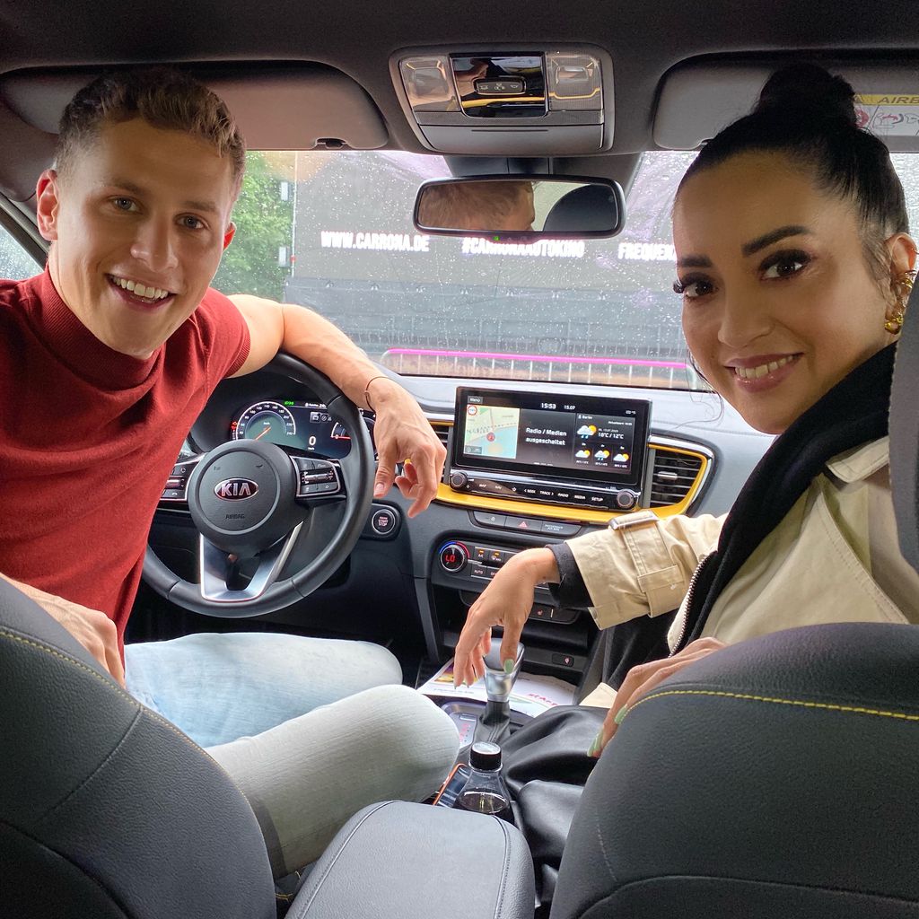 Lukas Sauer und Miyabi Kawai im Berliner Autokino