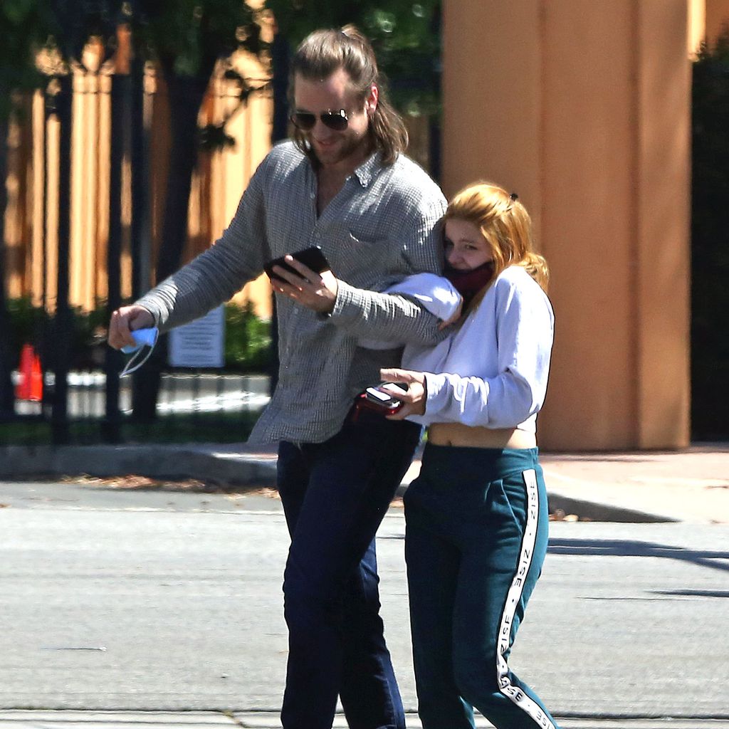 Luke Benward und Ariel Winter, Mai 2020