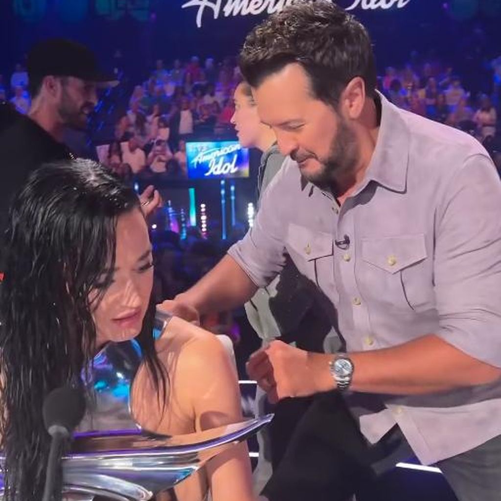 Katy Perry und Luke Bryan bei "American Idol"