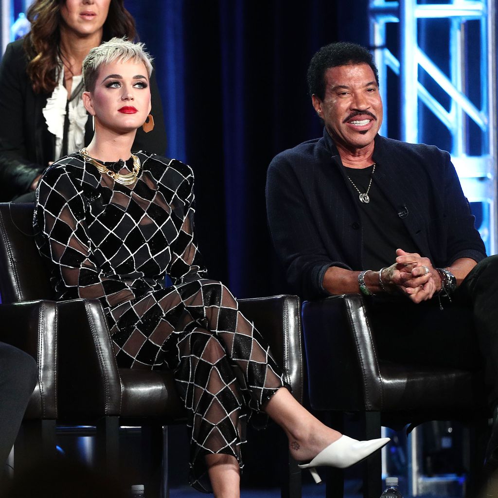 Luke Bryan, Katy Perry & Lionel Richie auf der "American Idol"-Pressetour 2018