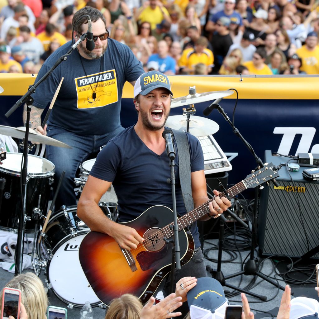Luke Bryan beim "Stanley Cup Final" 2017