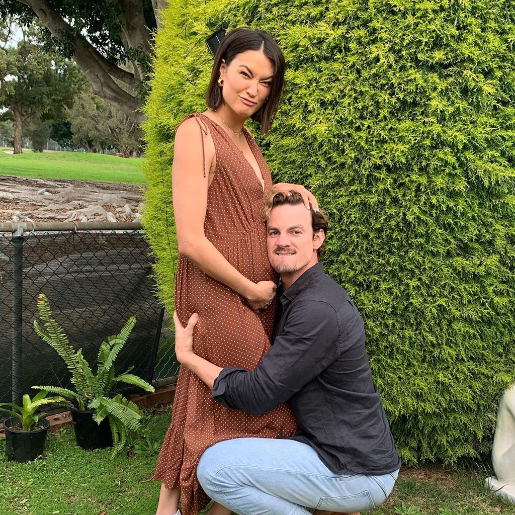 Schauspieler Luke Cook und seine Freundin