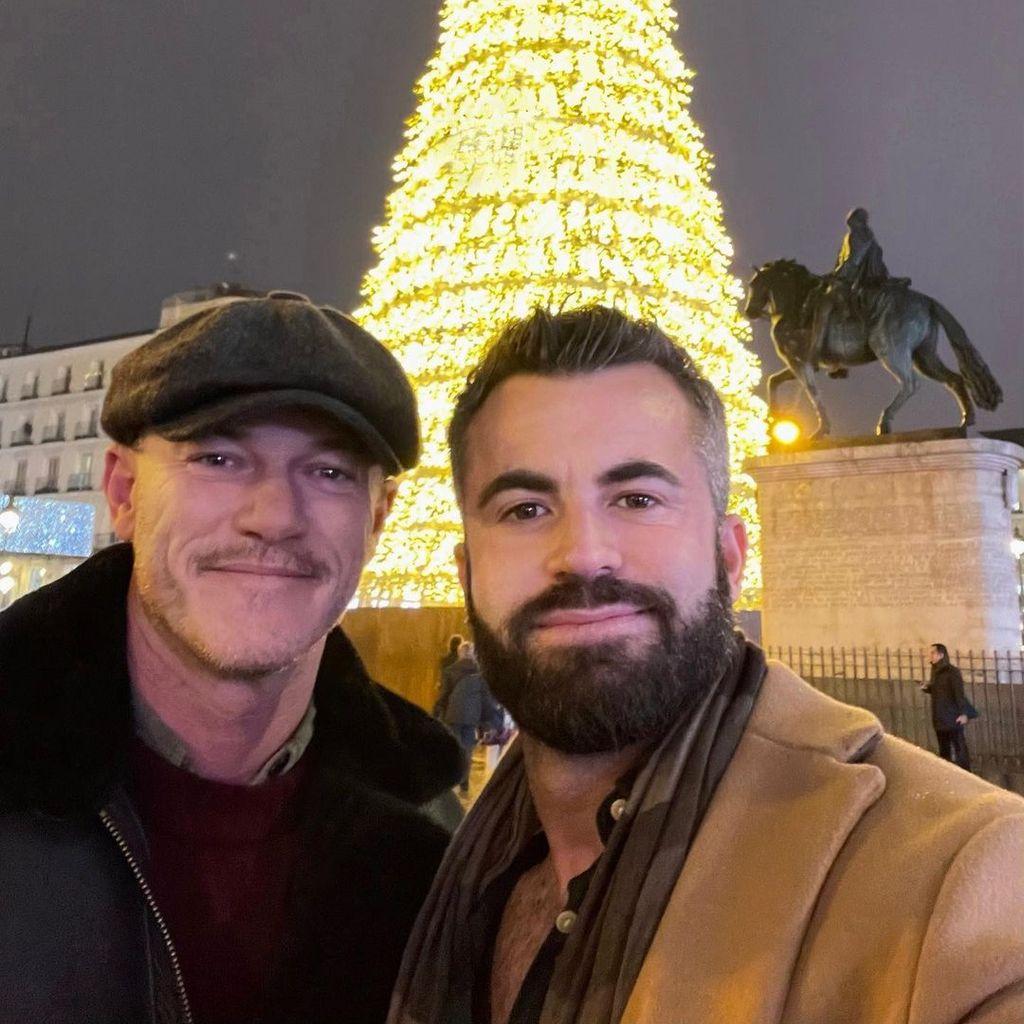 Luke Evans und Fran Tomas
