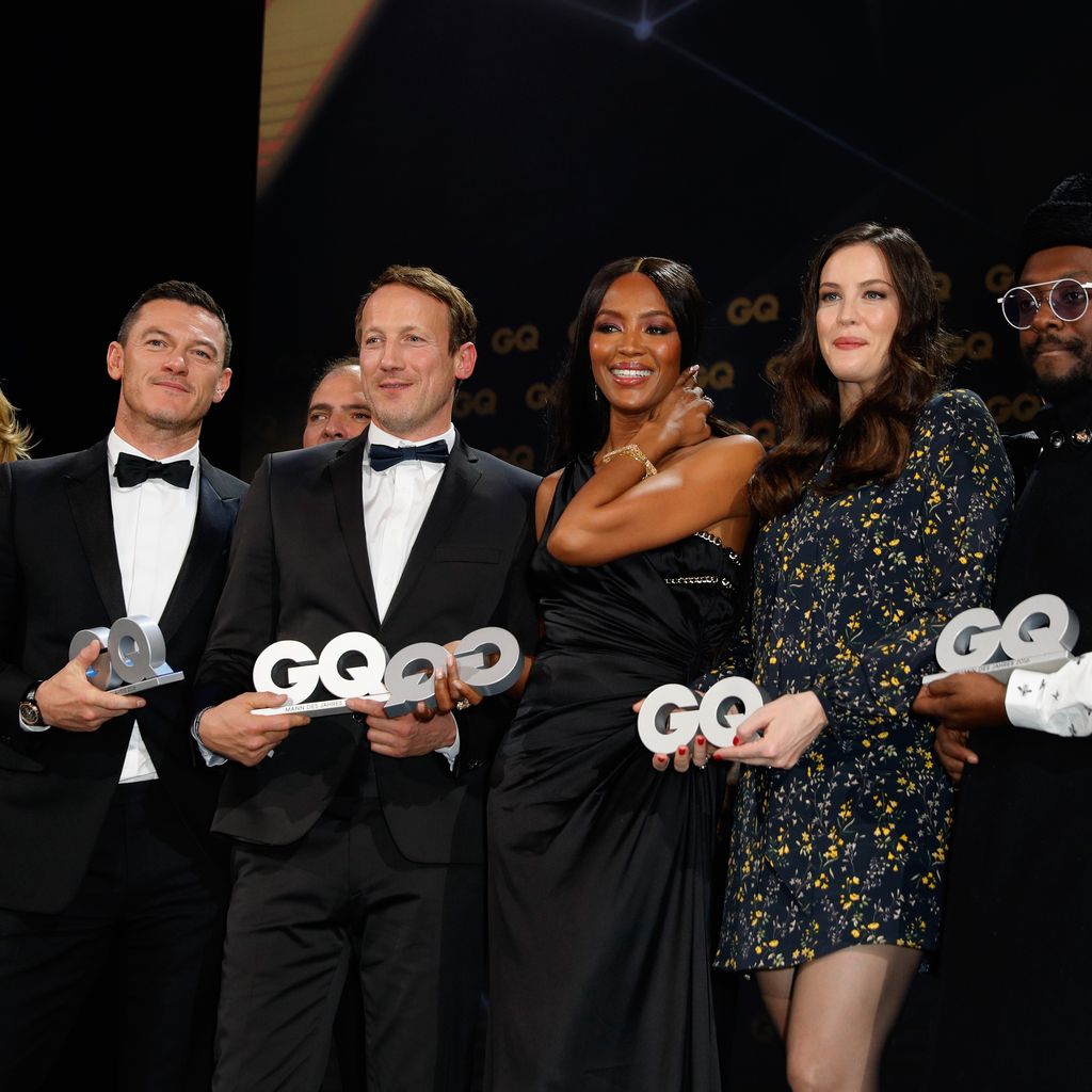 Luke Evans, Wotan Wilke Möhring, Naomi Campbell, Will.i.am, Liv Tyler & Bill Murray beim GQ-Award