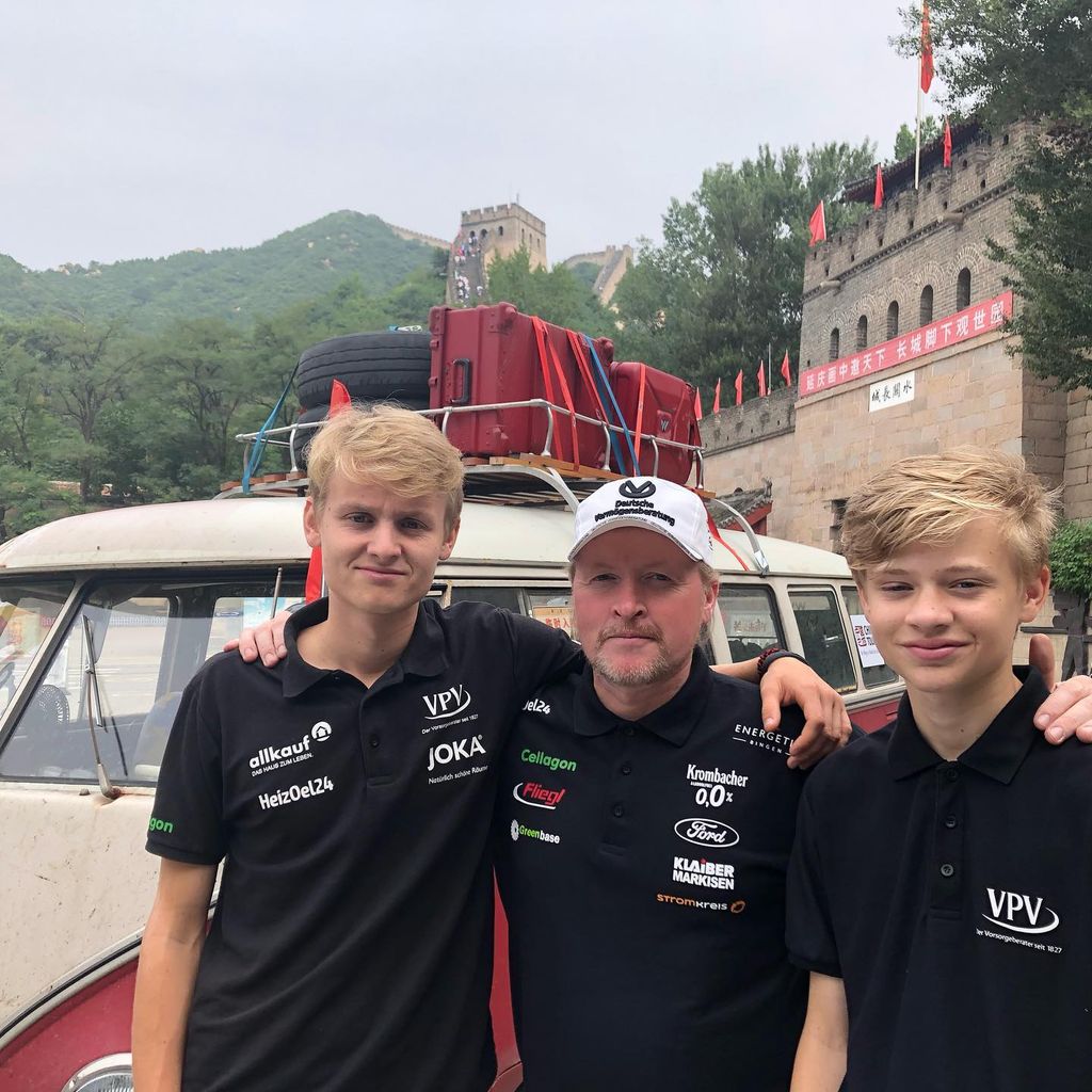 Luke, Joey und Leon Kelly 2019